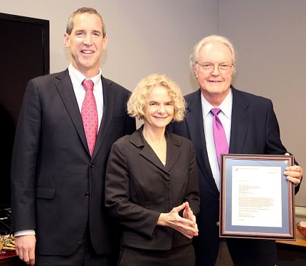 Miech, Volkow and Johnston were on hand for a news conference