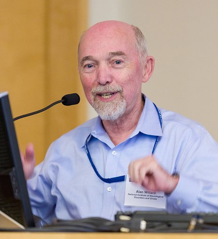 Dr. Willard at podium