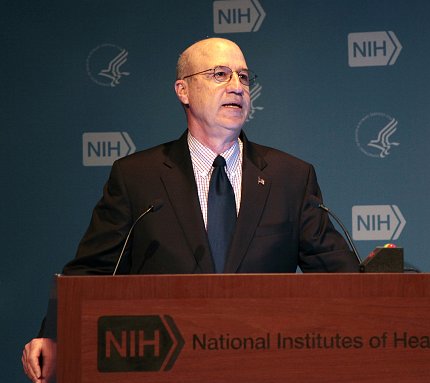 Gilman speaks to staff