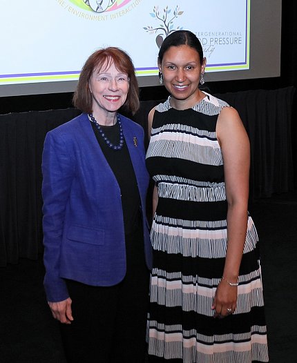 NINR director Dr. Patricia Grady and Dr. Jacquelyn Taylor