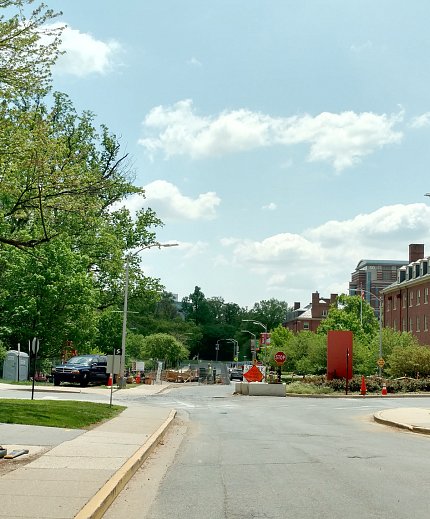 Utility infrastructure upgrade going on at the intersection of Center and Wilson Drives