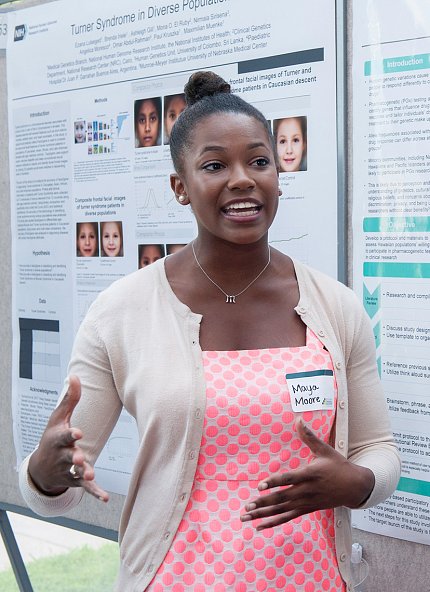 Maya Moore of NHGRI