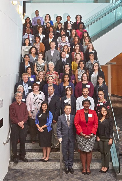 Group photo of HDRI scholars and staff