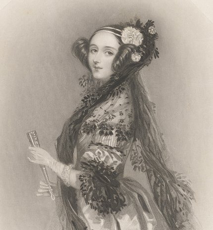A drawing of the 19th century mathematician Ada Lovelace, an early prophet of the computer age