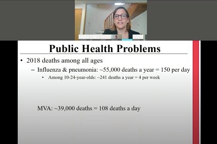 Dr. Horowitz speaks on video