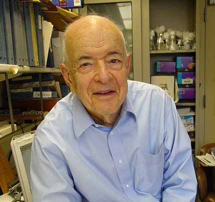 Dr. Herb Tabor in his lab