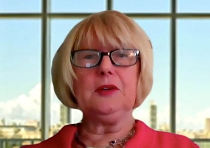 Bakken speaks on Zoom