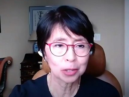 Screen shot of Dr. Chew speaking