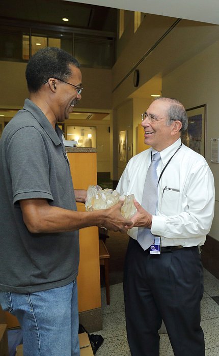 Wise hands Gallin a mineral