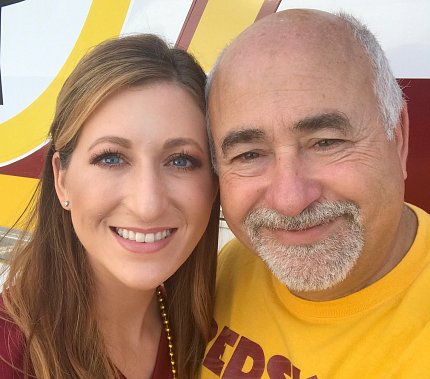 Alex Salah with his daughter Kathleena