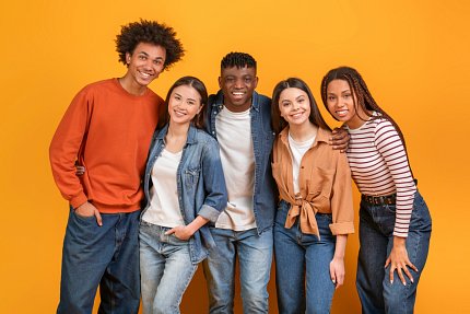 Multicultural teens 