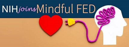 Graphic of an electrical cord (that traces into a person's head and becomes their brain) with its plug extending toward a red heart.