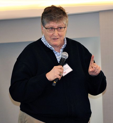 Dr. Carrington presents