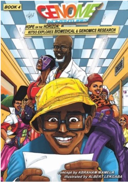 Cover of comic book shows smiling boy in hat, glasses