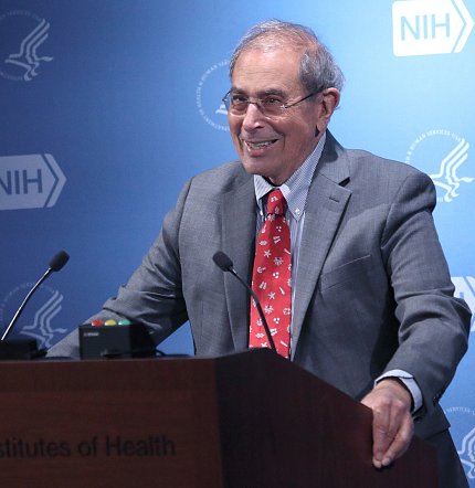 Gallin at the podium