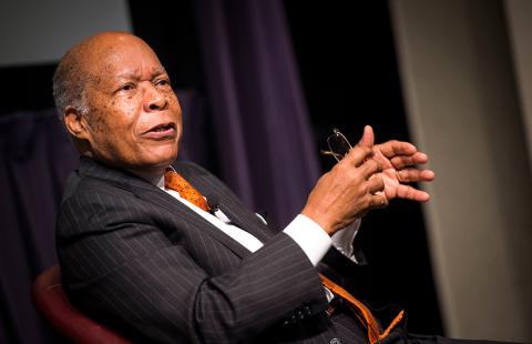 Sullivan talks while seated