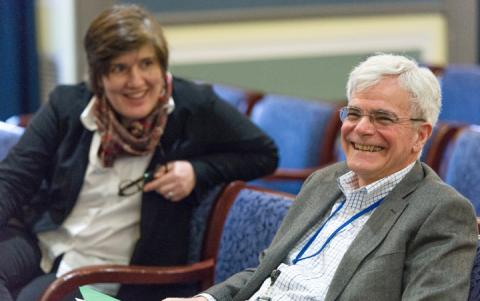 Dr. Michael Gottesman chats with Altan-Bonnet.