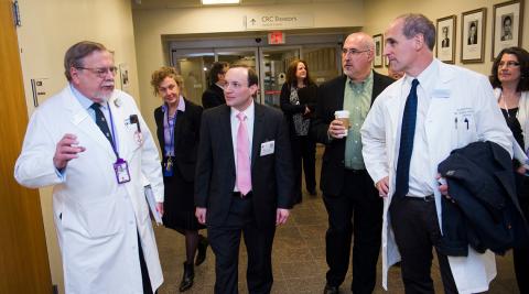 NRC Commissioner tours the NIH Clinical Center