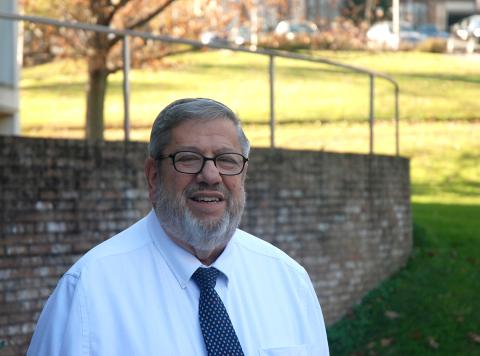 Richard “Richie” Taffet poses on the NIH campus