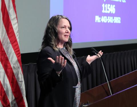 NCI’s Armstrong gives CCR Grands Rounds.