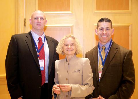 Dr. Nora Volkow, Will Mueller, and Daniel Goonan