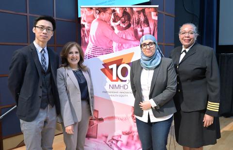 Group of presenters at symposium