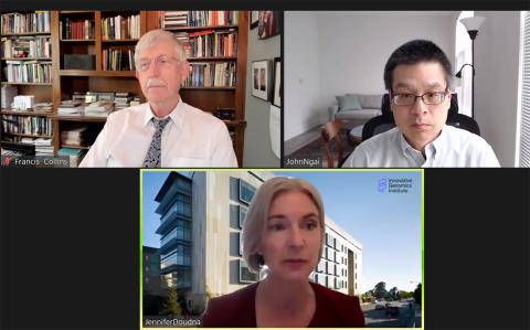 Drs. Collins, Ngai and Doudna on videocast