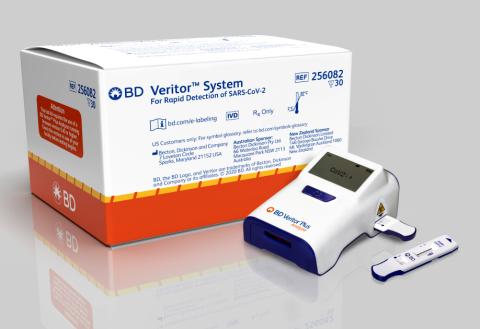 packaging and testing device