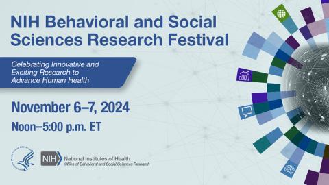 Poster for OBSSR research festival Nov 6-7