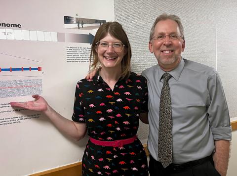 Graslie and Dr. Green