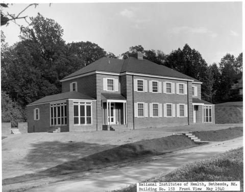 A historical photo of Bldg. 15B