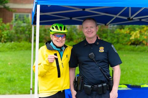 Branson and Sgt. Matt Mehlhaff