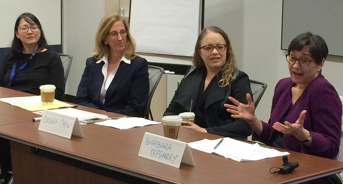 Women in Leadership panelists