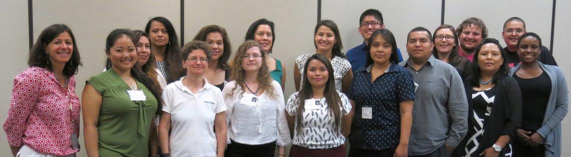 Group of students and their NIH coordinators