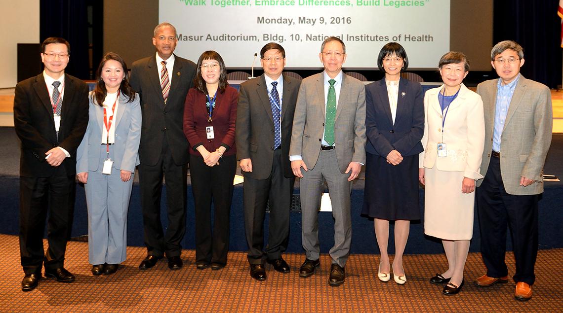 Large group of forum participants