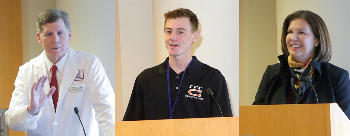 Linehan, Lee and Freire each speak in Clinical Center ceremony