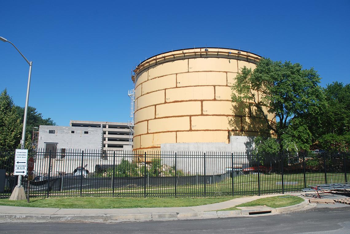 Large water tank