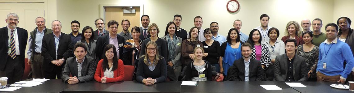 A group photo of symposium attendees