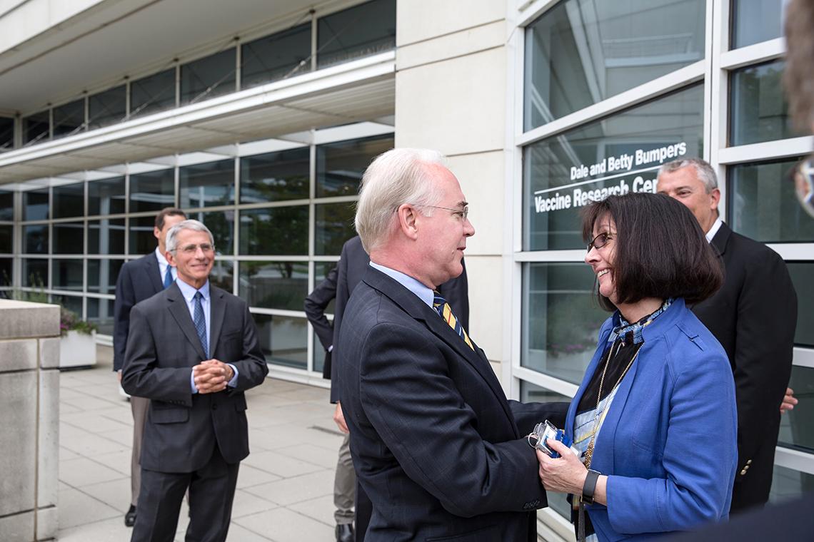 Price greets Sullivan