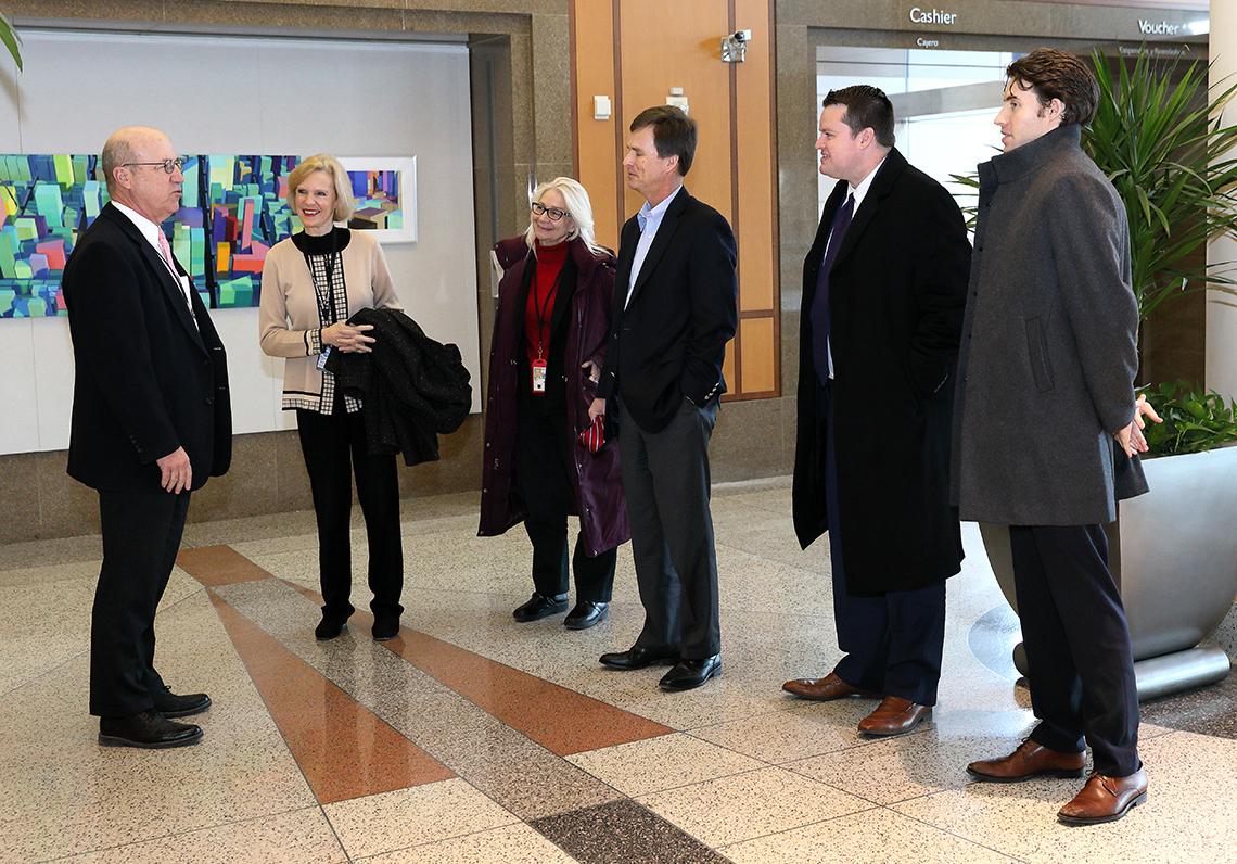 Delegation from HHS Office of White House Liaison visits NIH