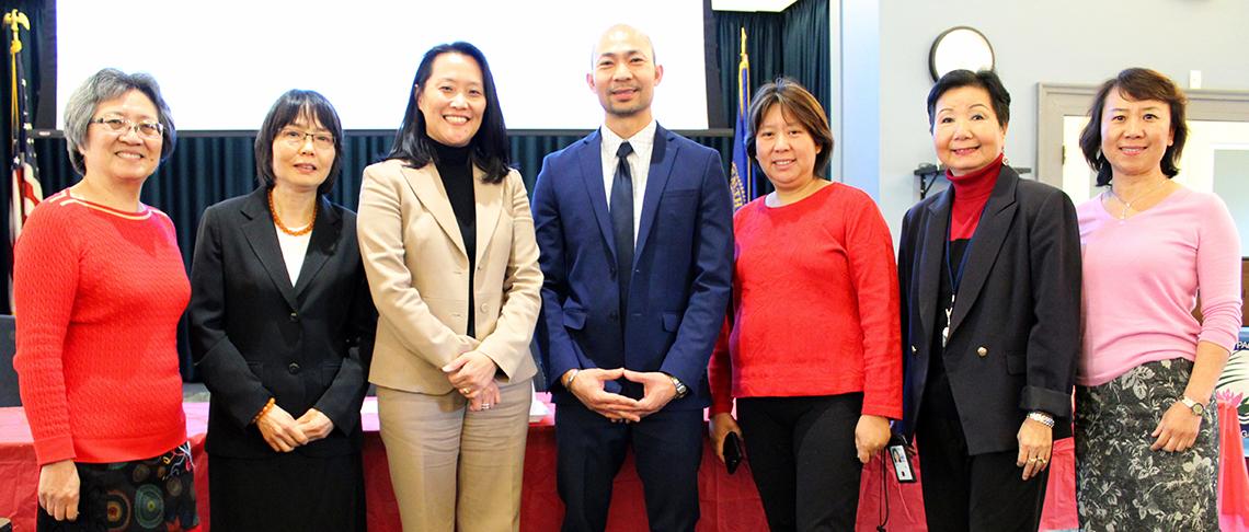 Keynote speaker, APAO officers gather at awards ceremony