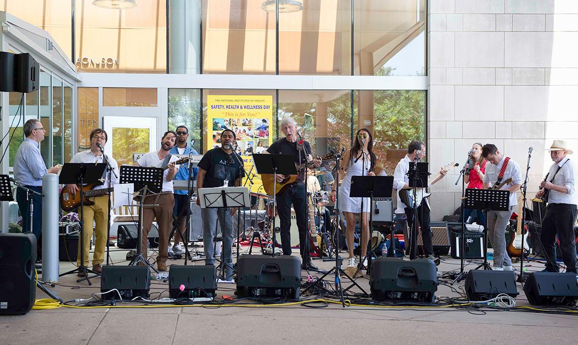 The Directors rock out.