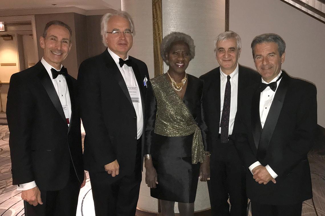 Dr. Darryl Zeldin, Dr. Stephen Chanock, Dr. Hannah Valantine, Dr. Luigi Ferrucci, and Dr. Constantine Stratakis