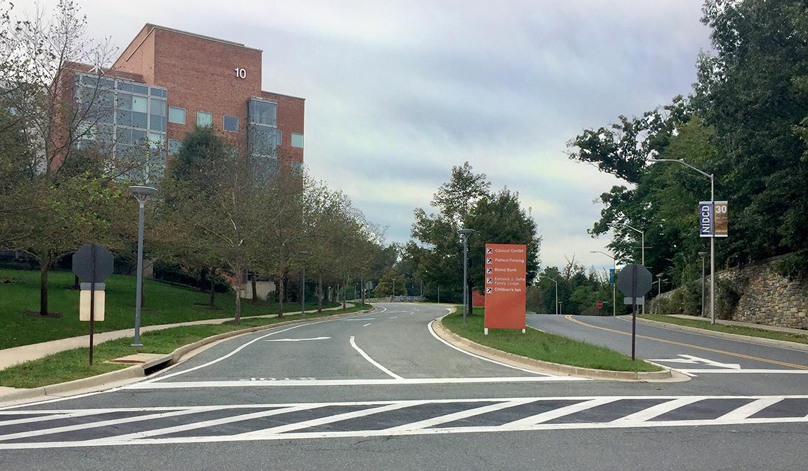 Current view of the intersection