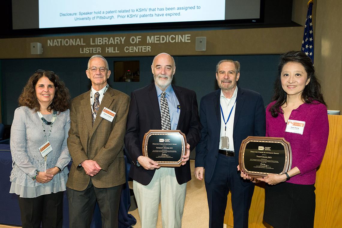 NCI honors two researchers.