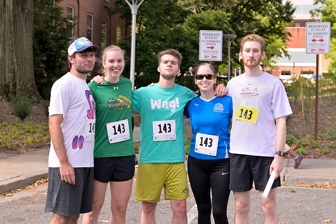 Worktime’s Over smiles after the race