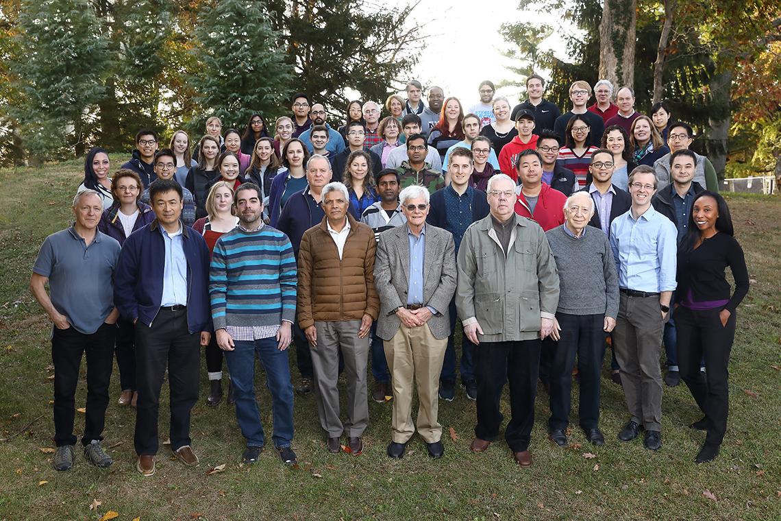 large group shot of NCI Laboratory of Cell Biology members