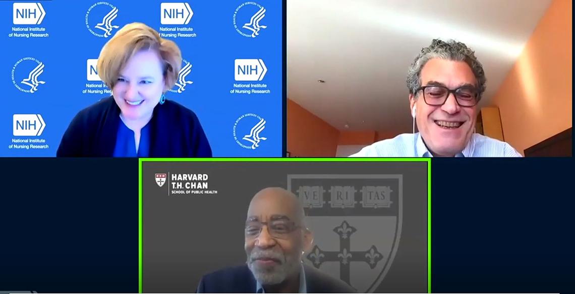 Zenk, Pérez-Stable and Williams speak to each other