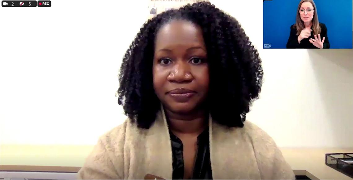 Dr. Cooper Owens presents virtually