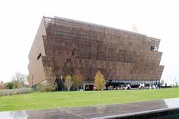 Smithsonian National Museum of African American History and Culture building on the National Mall